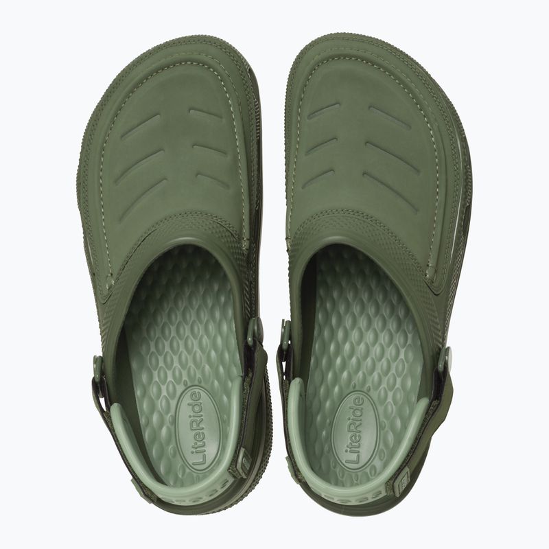 Pánské nazouváky Crocs Yukon Vista II LR Clog army green 10