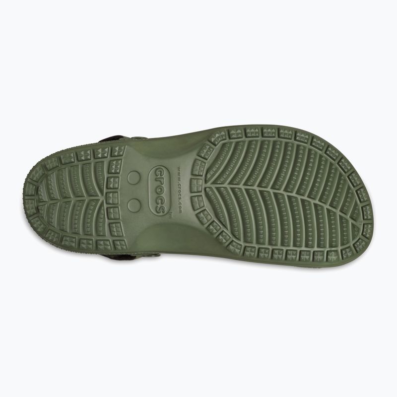 Pánské nazouváky Crocs Yukon Vista II LR Clog army green 11