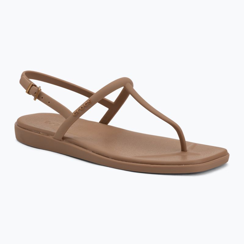 Dámské sandály Crocs Miami Thong Flip milk chocolate