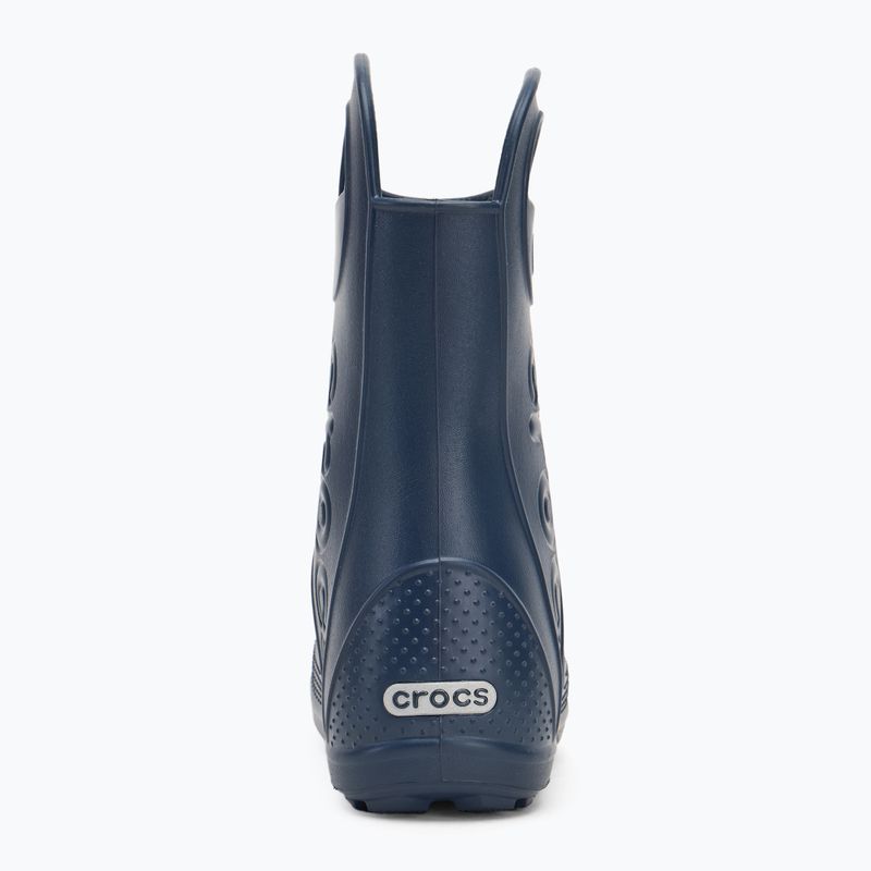 Dětské holínky Crocs Handle It Rain Boot Kids navy 6