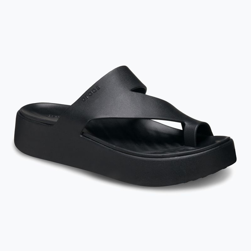 Dámské žabky Crocs Getaway Platform Toe Loop black 8
