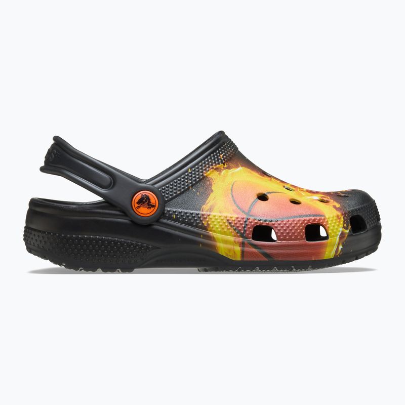 Dětské nazouváky Crocs Flaming Bball Clog Kids black 10