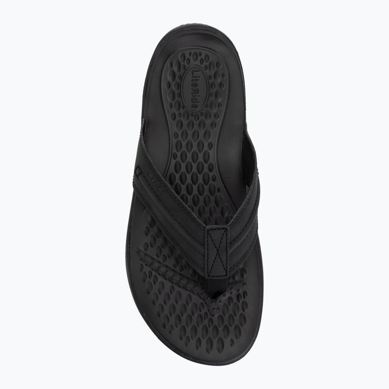 Žabky Crocs Yukon Vista II Leather black/black 5