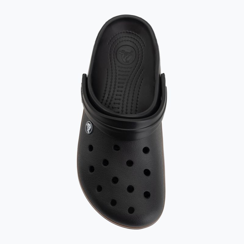 Nazouváky Crocs Crocband Gum black 6
