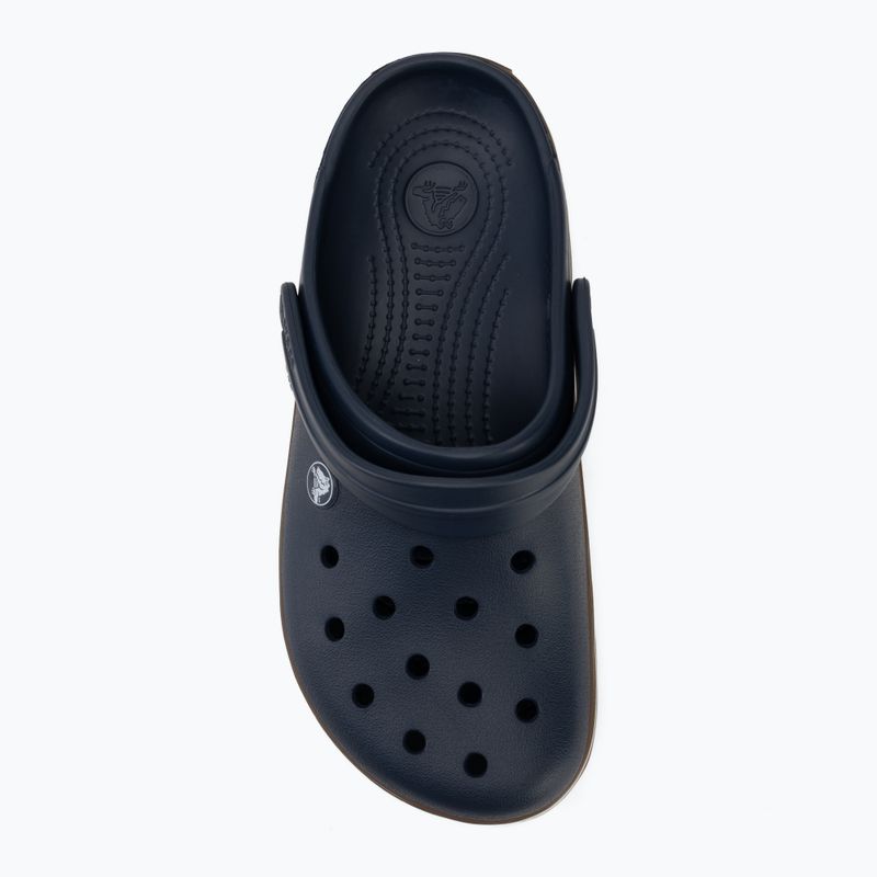 Nazouváky Crocs Crocband Gum navy 6