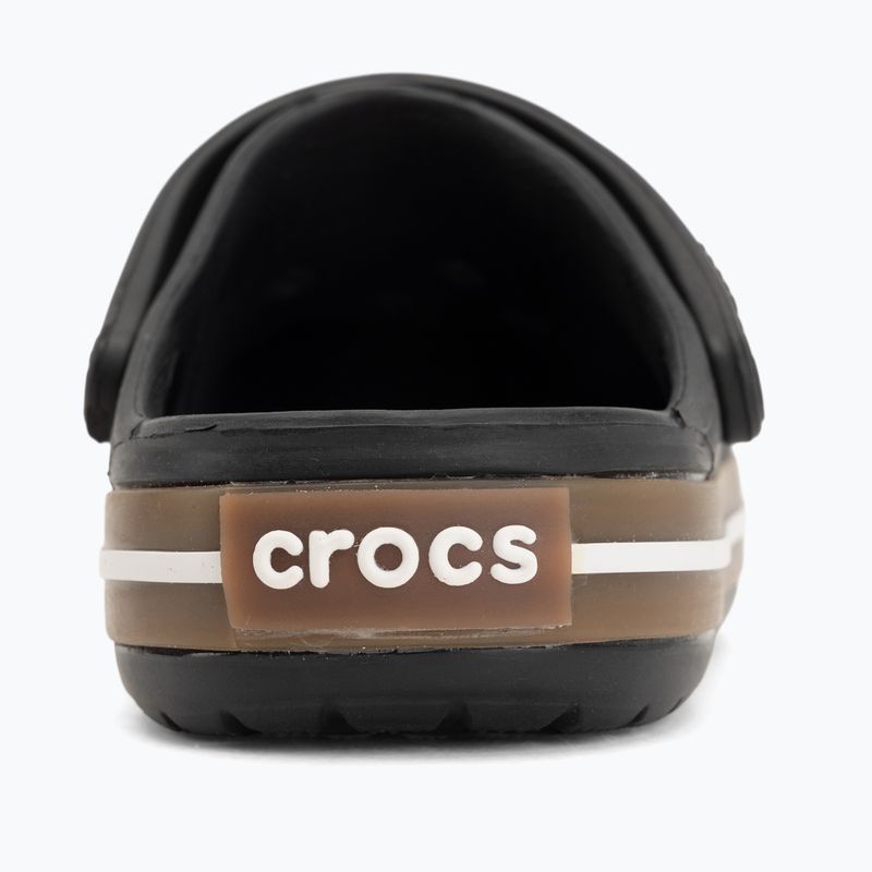 Dětské nazouváky Crocs Crocband Gum black 7