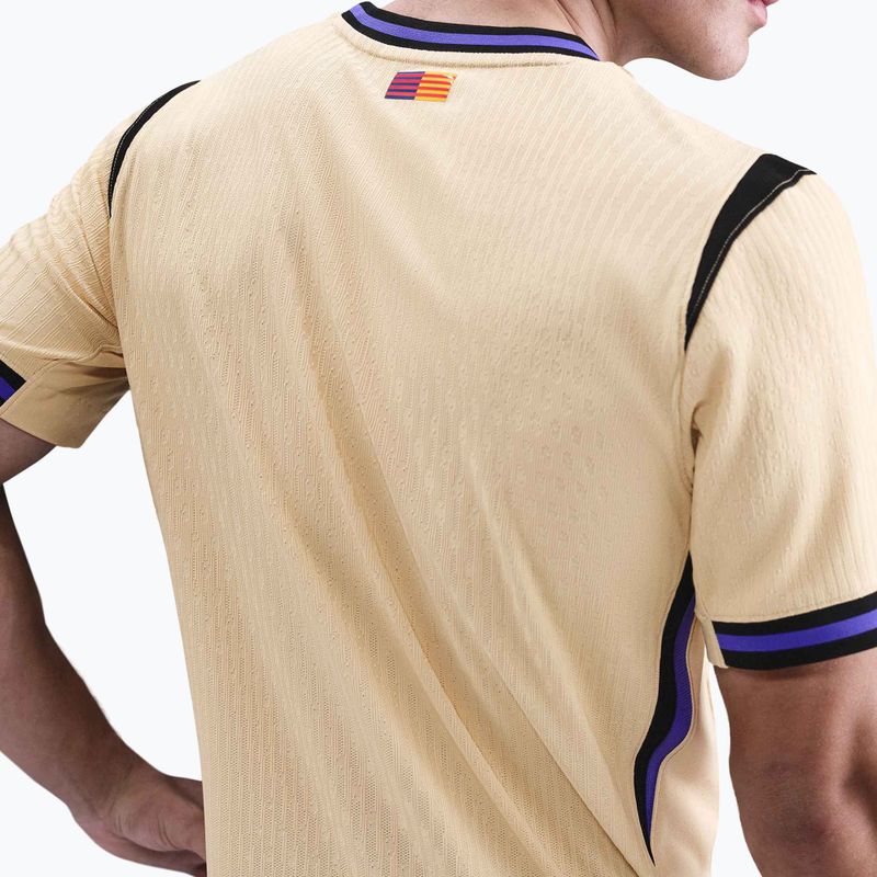 Pánský fotbalový dres Nike FC Barcelona 2025/26 Match Away team gold/team gold/persian violet/black 5