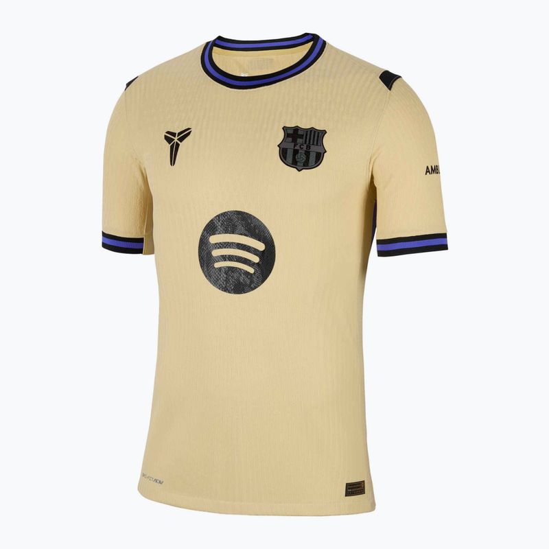 Pánský fotbalový dres Nike FC Barcelona 2025/26 Match Away team gold/team gold/persian violet/black 6