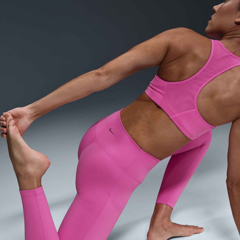 Dámské legíny Nike One High-Waisted 7/8 playful pink 10
