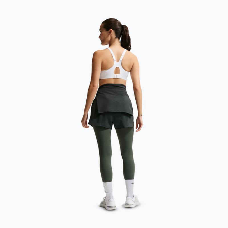 Sportovní podprsenka Nike Rival Ultrahigh Support white 5
