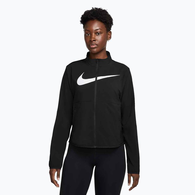 Dámská běžecká bunda Nike Tempo Swoosh Run black/white