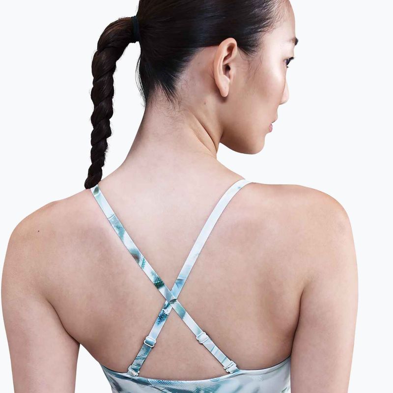 Sportovní podprsenka Nike Indy Artist Collection Light-Support blue tint 4