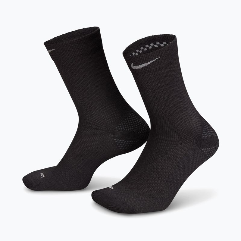Ponožky Nike Running Lightweight Crew black/dark smoke grey/smoke grey 5