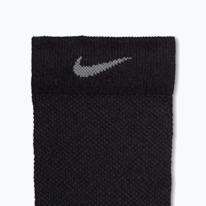 Ponožky Nike Running Lightweight Crew black/dark smoke grey/smoke grey 8