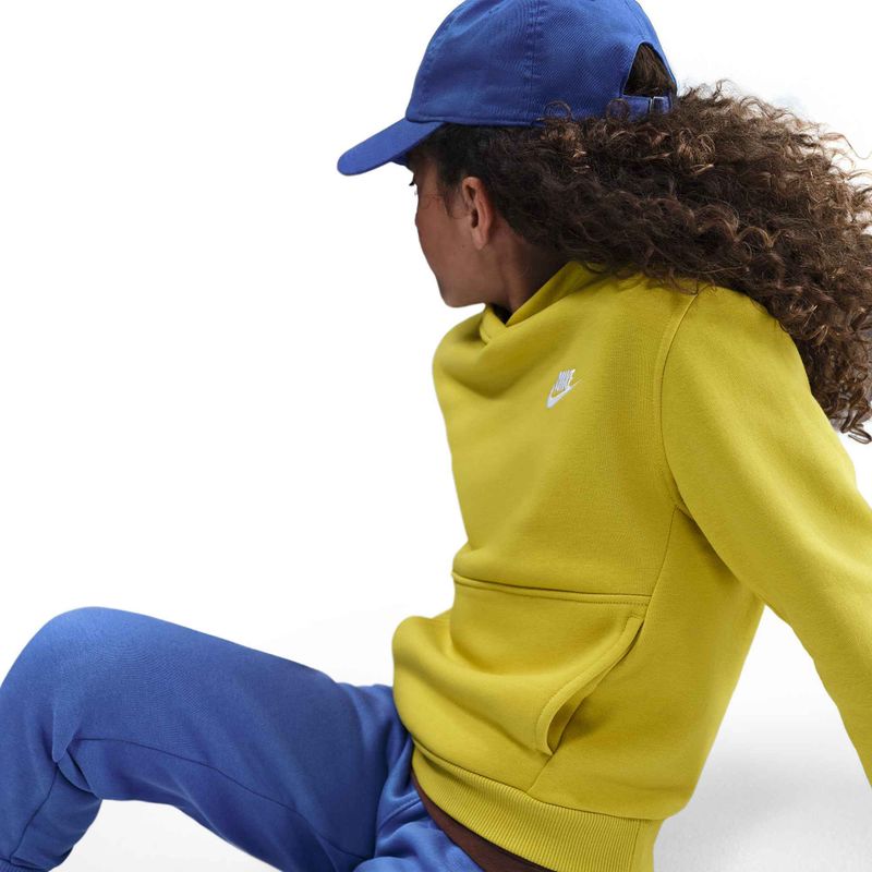 Dětské kalhoty Nike Sportswear Club Fleece comet blue/white 4
