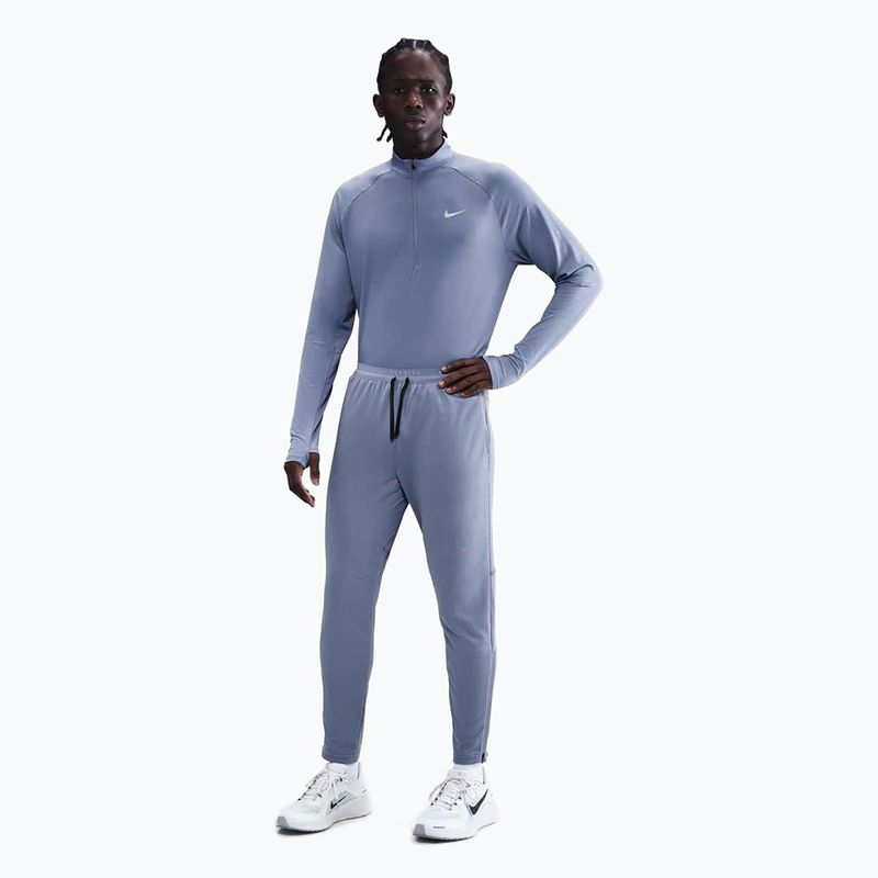 Pánská běžecká mikina Nike Stride 1/4 Zip Dri-Fit world indigo 2
