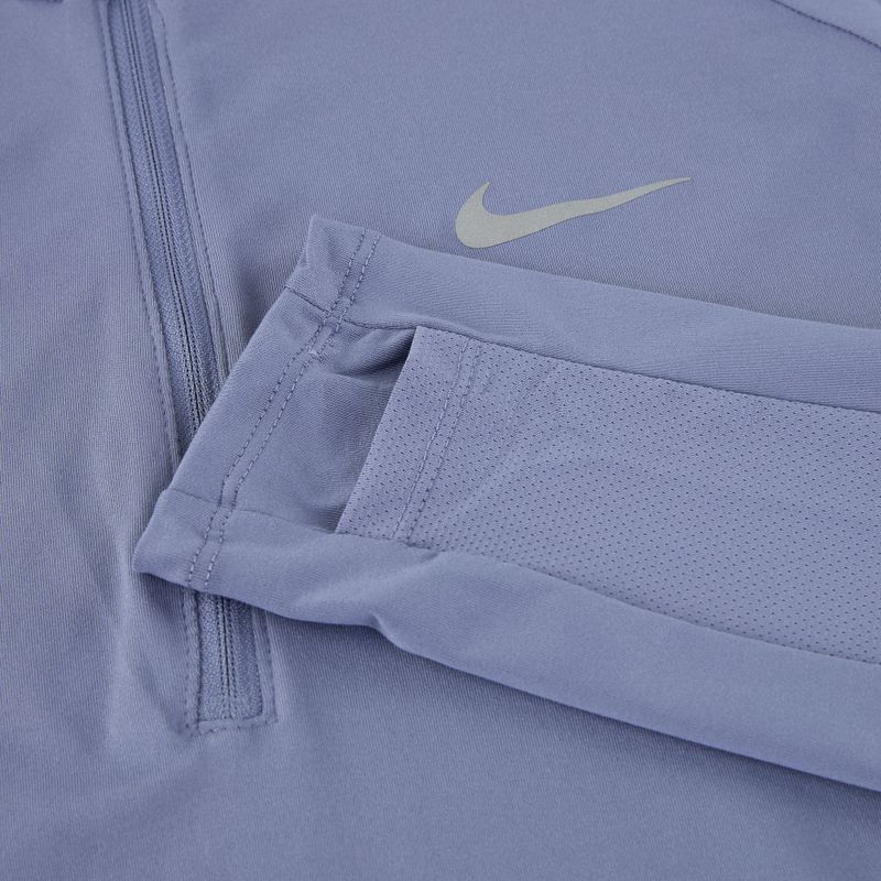 Pánská běžecká mikina Nike Stride 1/4 Zip Dri-Fit world indigo 9