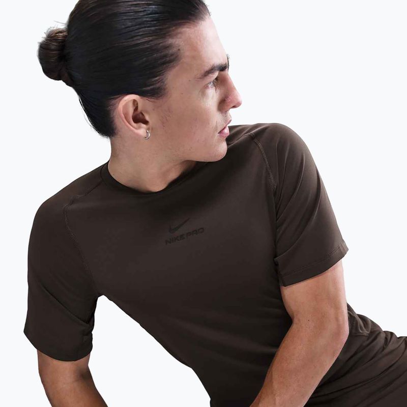 Pánské tréninkové tričko Nike Pro Training Dri-Fit baroque brown/black 6