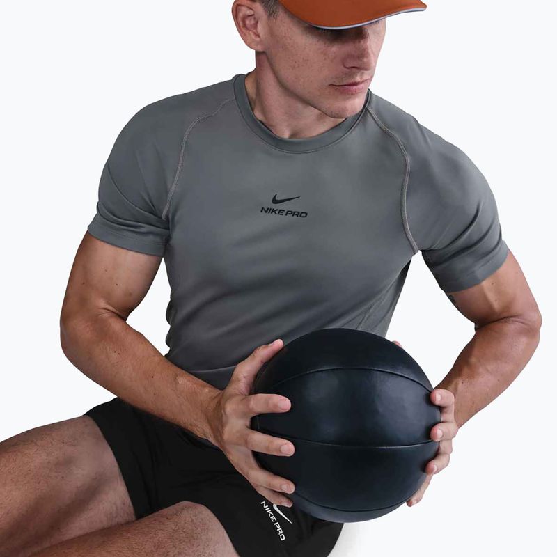 Pánské tréninkové tričko Nike Pro Training Dri-Fit smoke grey/black 6