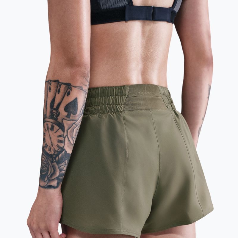 Dámské šortky Nike One Dri-Fit 3" medium olive 5