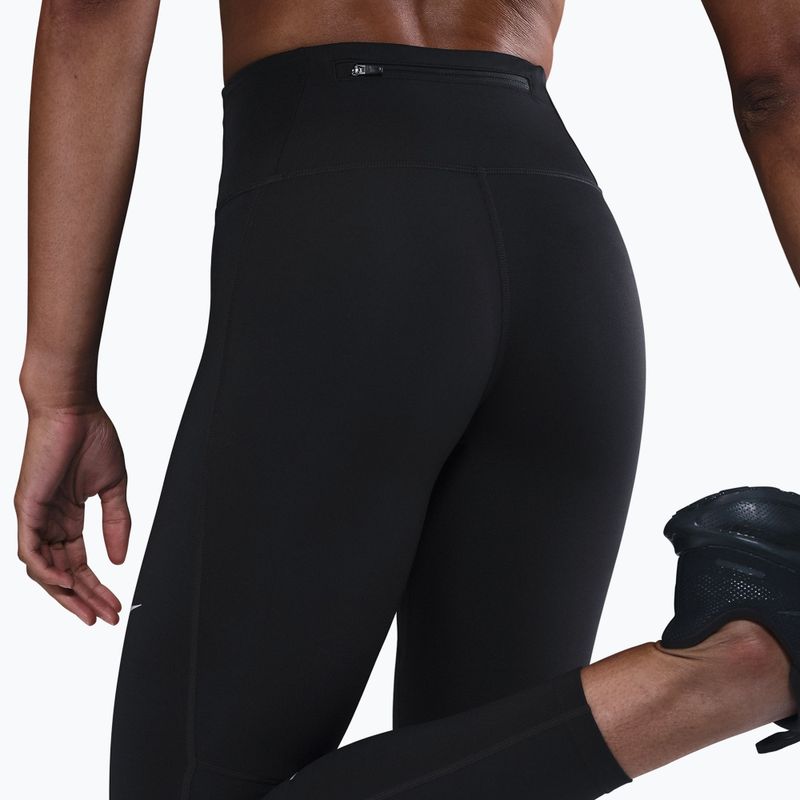 Dámské běžecké legíny Nike Tempo High-Waisted 7/8 black 4