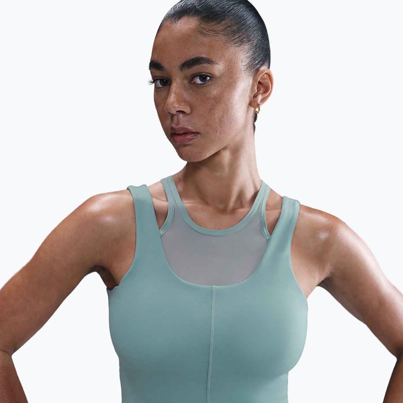 Dámský tréninkový top Nike One Fitted Dri-Fit Cropped Tank cannon/bicoastal 4