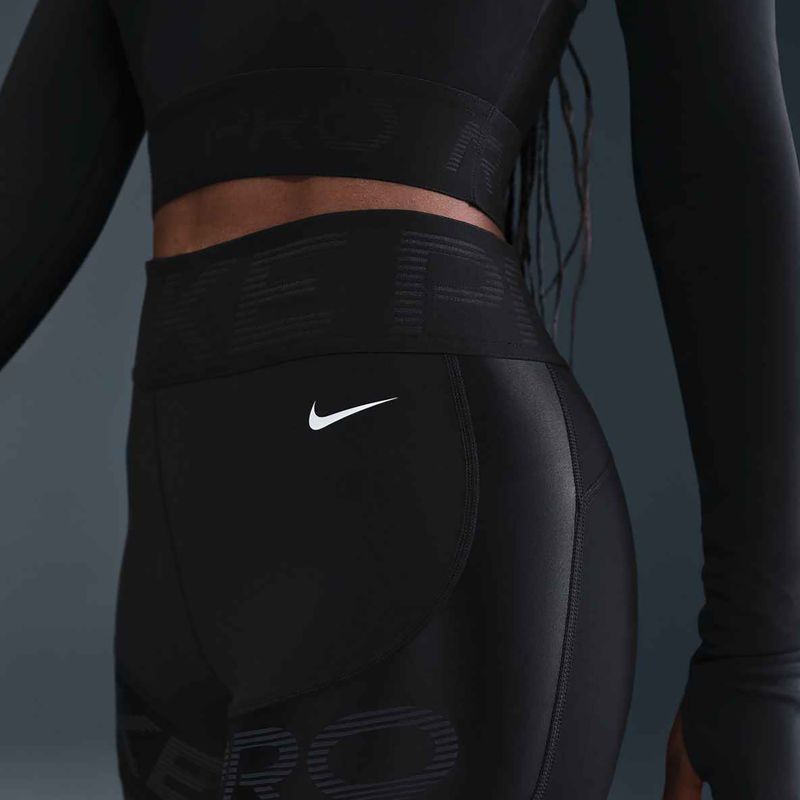 Dámské šortky Nike Pro Sculpt High Waisted 5" Biker black/anthracite/white 11