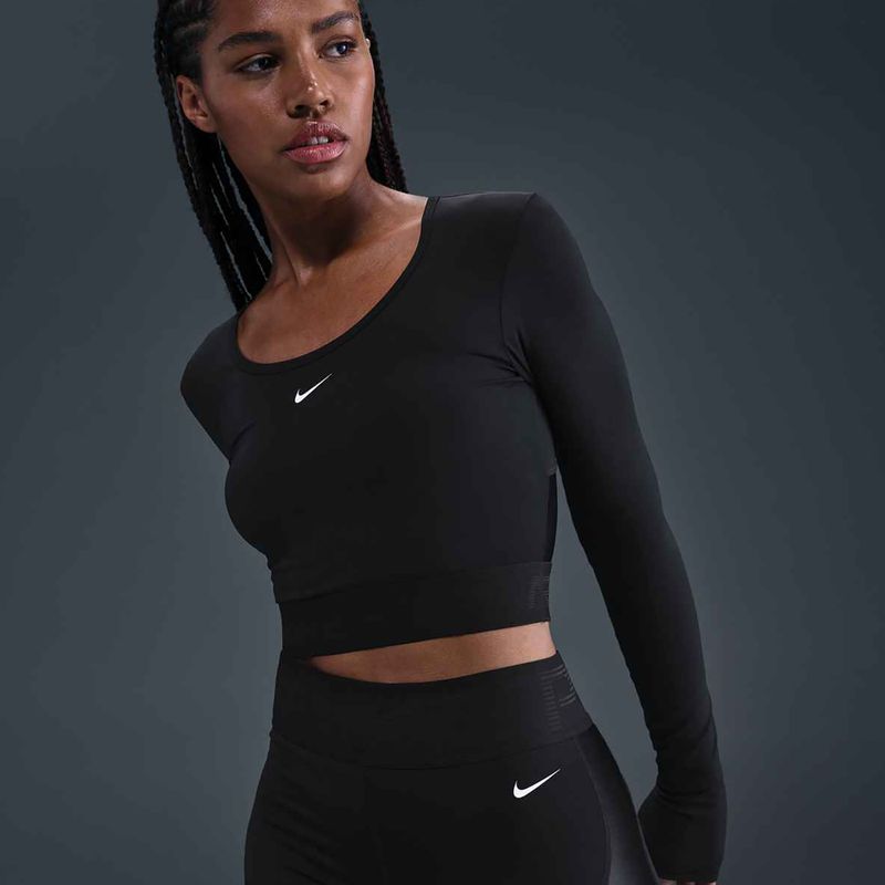 Dámské šortky Nike Pro Sculpt High Waisted 5" Biker black/anthracite/white 14