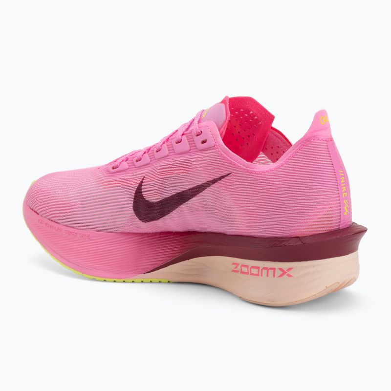 Dámské běžecké boty Nike Vaporfly 4 Pink Spell/Hyper Pink/Volt Ice/Burgundy 3
