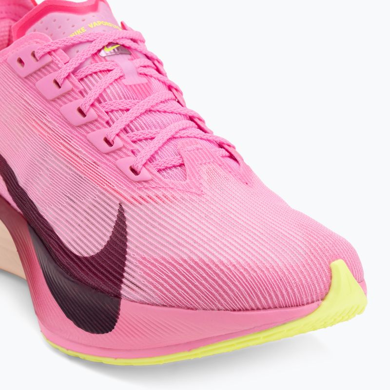 Dámské běžecké boty Nike Vaporfly 4 Pink Spell/Hyper Pink/Volt Ice/Burgundy 7