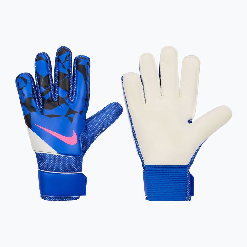 Brankářské rukavice Nike Match Jr. racer blue/black/pink blast