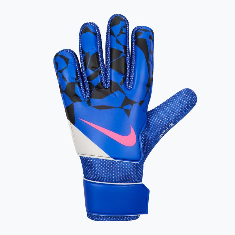 Brankářské rukavice Nike Match Jr. racer blue/black/pink blast 2