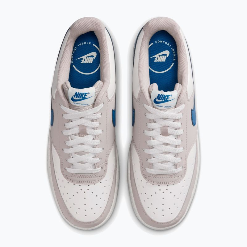 Pánské tenisky Nike Court Vision Low sail/cream ii/brilliant blue 8
