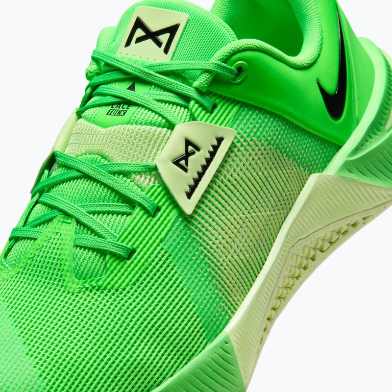 Pánské vzpěračské boty Nike Metcon 10 green strike/light liquid lime/black 8
