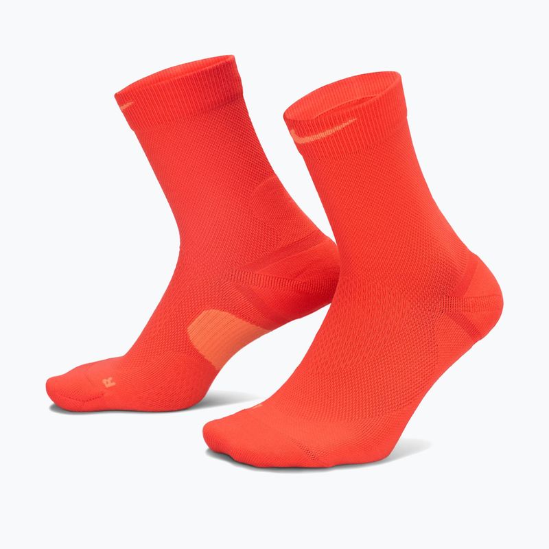 Ponožky Nike Running Midweight Crew light crimson/turf orange/turf orange