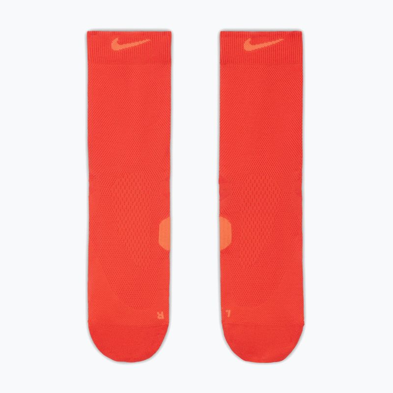 Ponožky Nike Running Midweight Crew light crimson/turf orange/turf orange 2
