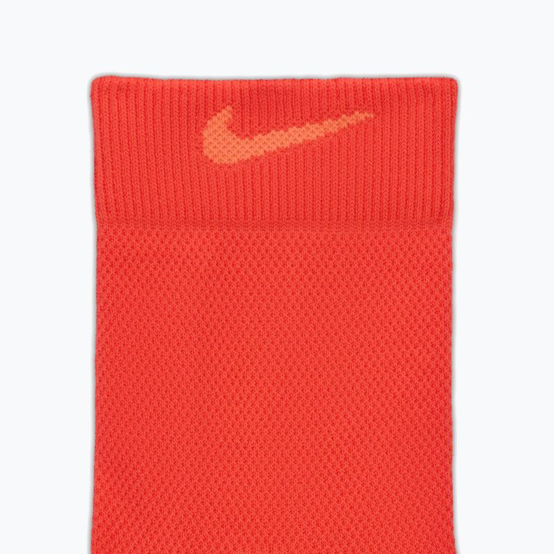 Ponožky Nike Running Midweight Crew light crimson/turf orange/turf orange 4
