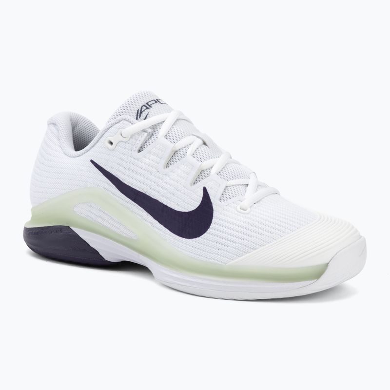 Pánské tenisové boty Nike Vapor 12 white/volt tint/dark raisin