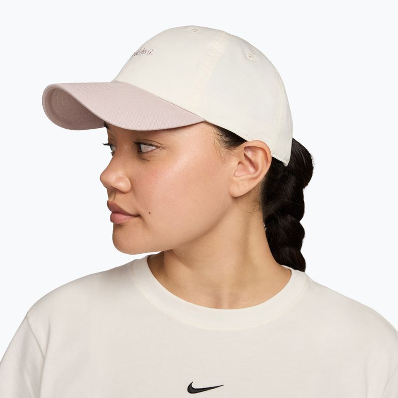 Kšiltovka Nike Club Unstructured JDI sail/particle rose/particle rose 7