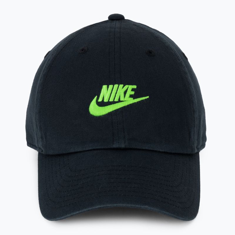 Kšiltovka Nike Club Unstructured Futura Wash black/mean green 2