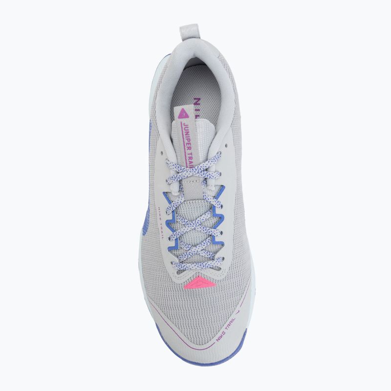Dámské běžecké boty Nike Juniper Trail 3 grey fog/sapphire/glacier blue 5