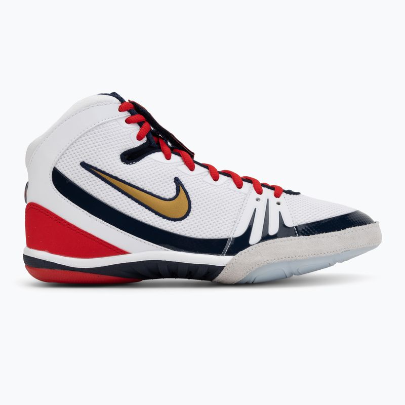 Boxerské boty Nike Freek SE white/metallic gold/college navy 2