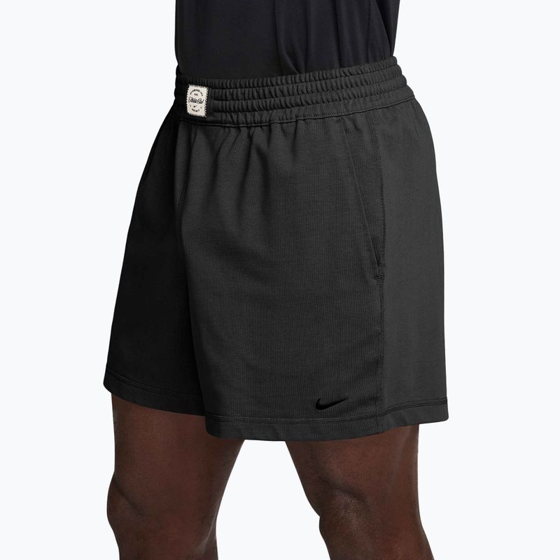 Pánské šortky Nike Athletic Club Dri-Fit 5" black/pale ivory/black 3