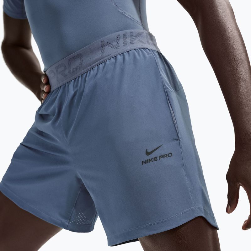 Pánské šortky Nike Pro Training Dri-Fit 6" diffused blue/black 4