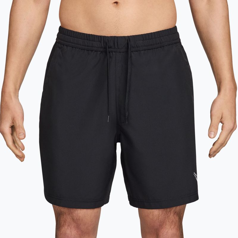 Pánské tréninkové šortky Nike Form Dri-Fit GFX 7" black/white