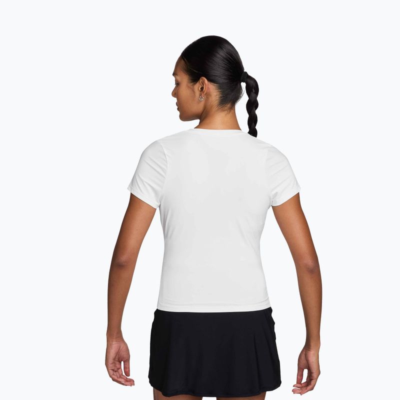 Dámské tenisové tričko Nike Victory Dri-Fit white/black 2