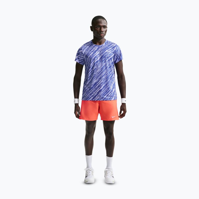Pánské tenisové šortky Nike Court Dri-Fit Victory 7" turf orange/white 3