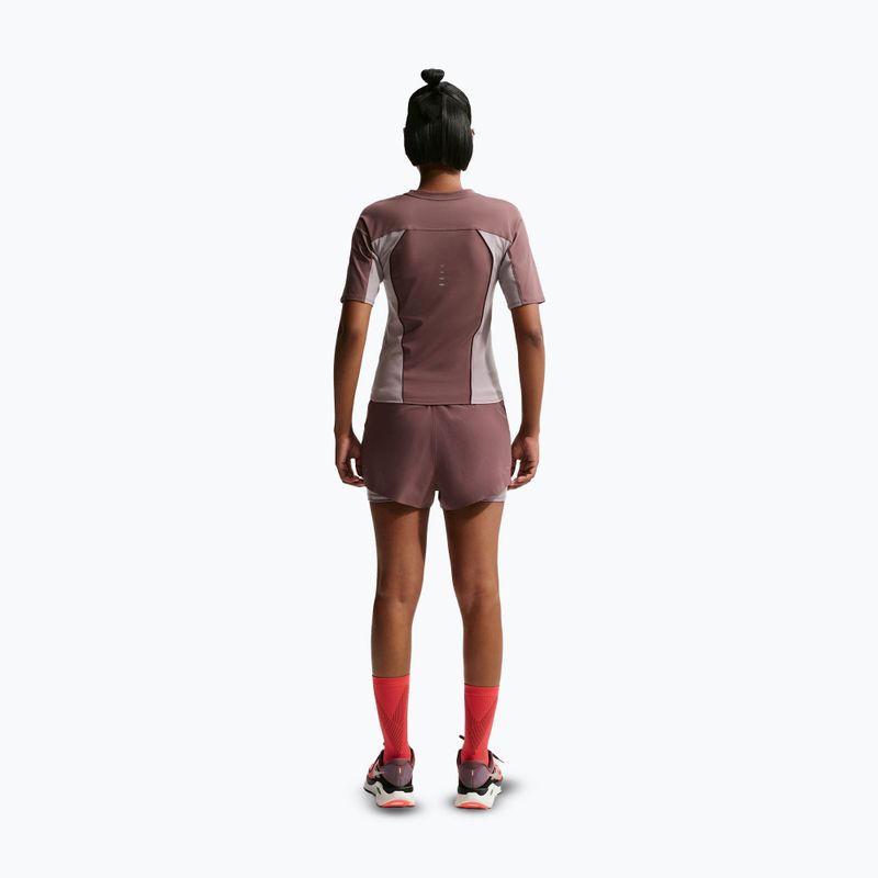 Dámské běžecké tričko Nike Swift Dri-Fit Tattoo/Light Violet Ore 3