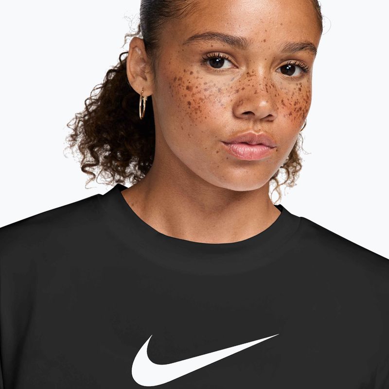Dámské tréninkové tričko Nike Pro Dri-Fit Loose black/white 3