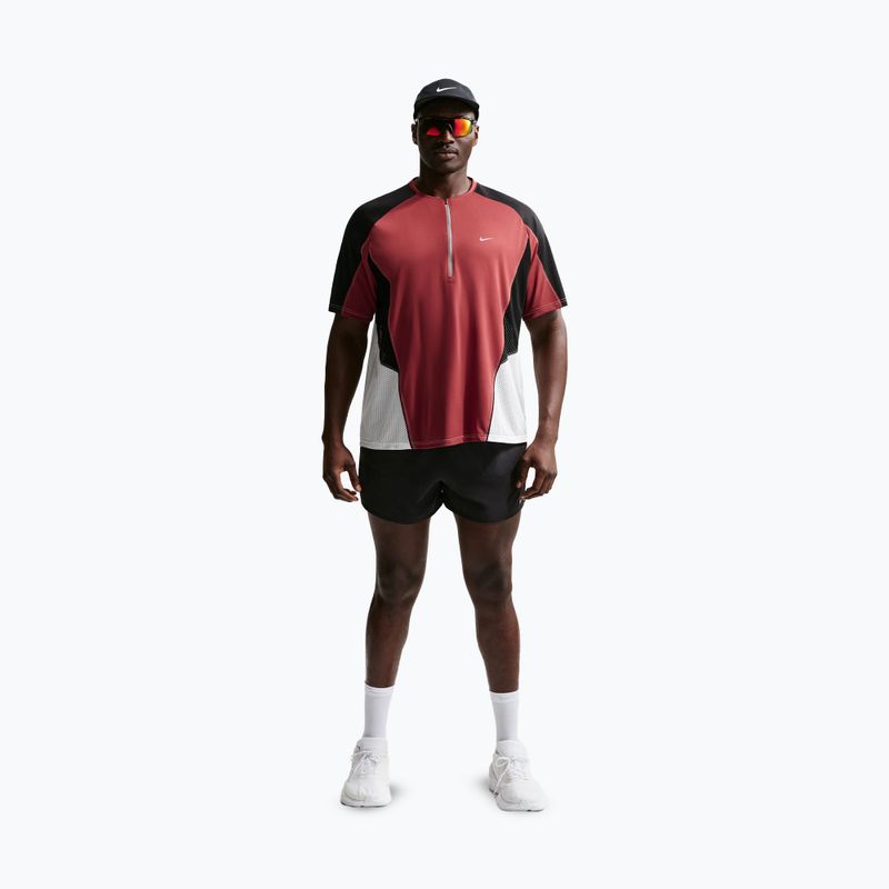 Pánské běžecké tričko Nike Retro Dri-Fit team crimson/black 3